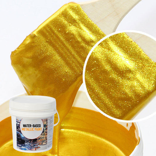 Waterproof gold leaf paint for arts, paintings and crafts