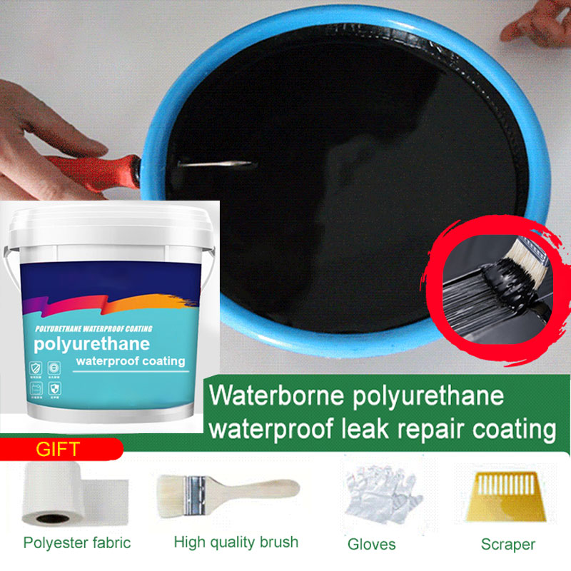 🌿 56% OFF NOW! ✨ Polyurethane Waterproof Coating - Eco-Friendly Leak Repair Solution for Roofs & Walls with Long-Lasting Protection 🛡️🏠