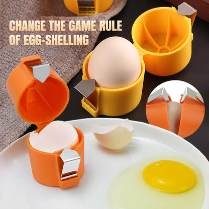 Egg Cracker Tool for Raw Eggs