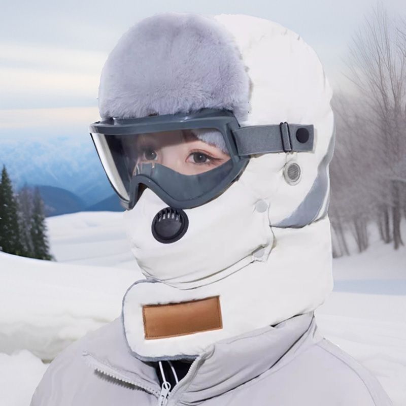 Reflective Safety Strip Warm Trapper Hat