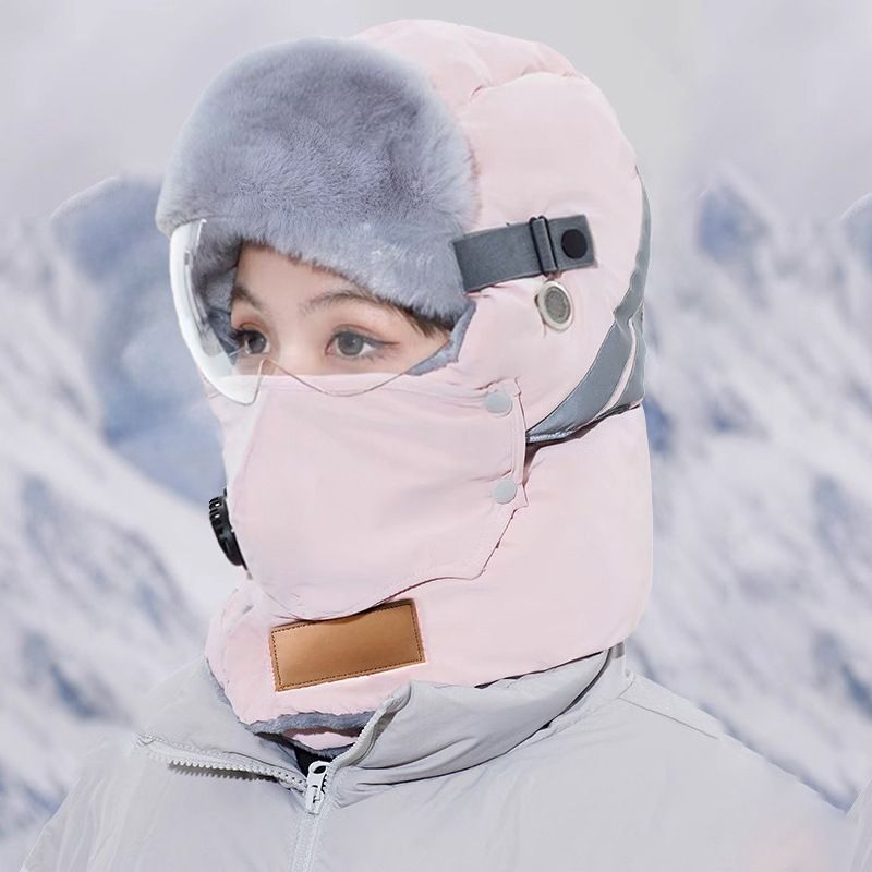 Reflective Safety Strip Warm Trapper Hat