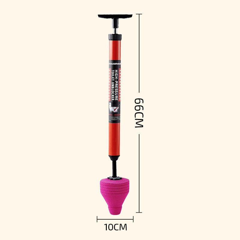 🚽  Heavy-Duty Toilet Plunger – Powerful Suction, Anti-Splash Design, Durable & Easy to Store 🧹