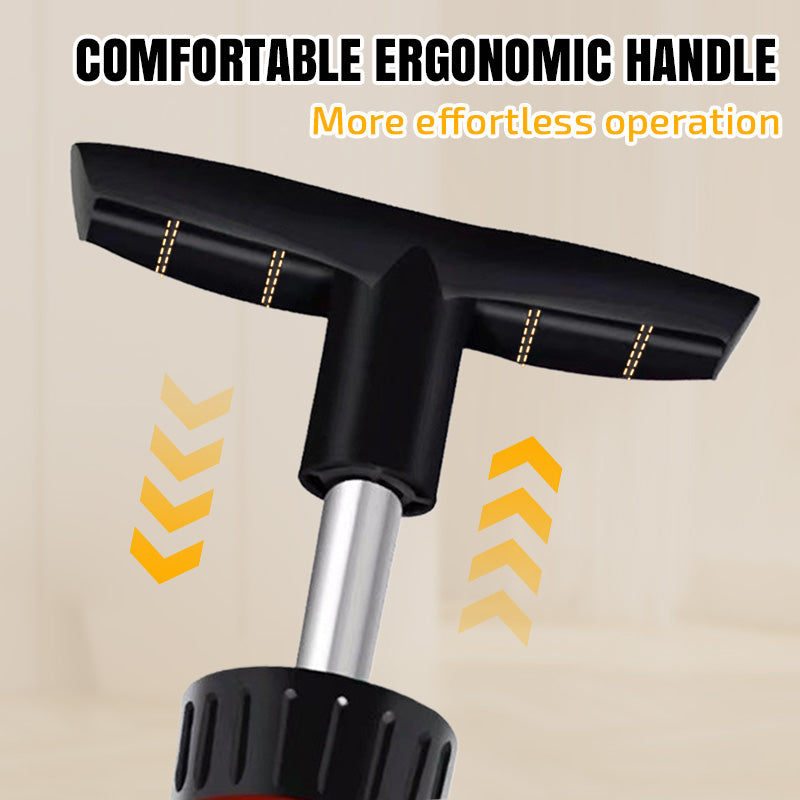 🚽  Heavy-Duty Toilet Plunger – Powerful Suction, Anti-Splash Design, Durable & Easy to Store 🧹