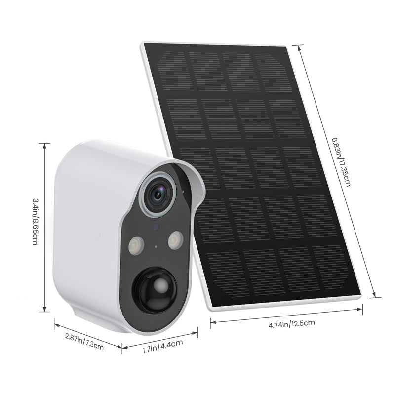 🎁 Hot Sale 49% OFF 🔥Solar Powered Surveillance Camera - WiFi Wireless IP Camera