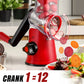 🔥 2025 Kitchen Sale 🔥 Multifunctional Manual Rotary Grater & Chopper 🚀🥕