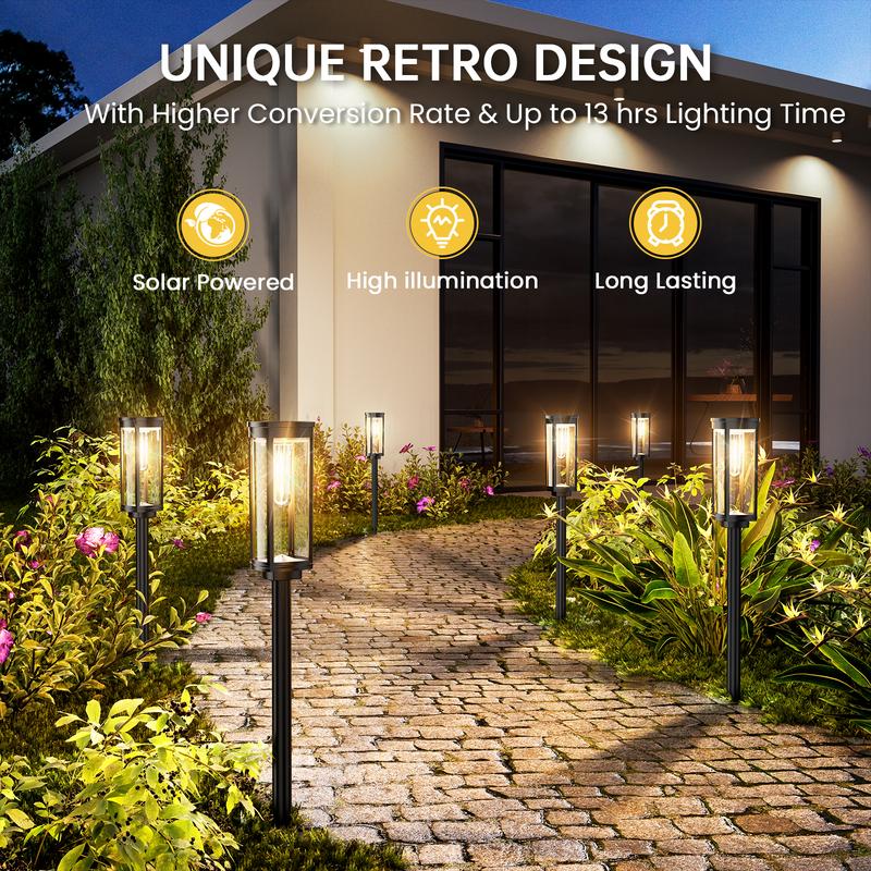 ✨Solar Pathway Lights Outdoor