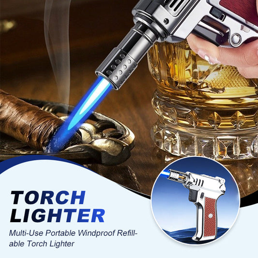 🔥2025 Hot Sale🔥Multi-Use Portable Windproof Refillable Torch Lighter