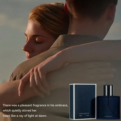 🔥【2025 Marine Tech】Men’s Natural Long-Lasting Marine Perfume 🔥 | Antarctic Krill Extract | 72H Mineral-Infused Scent | Plastic-Free Packaging