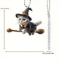 Acrylic Adorable Cat Hanging Ornament