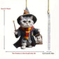 Acrylic Adorable Cat Hanging Ornament