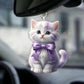 Acrylic Adorable Cat Hanging Ornament