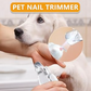 2-in-1 Electric Pet Nail Trimmer + Grinder