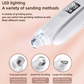 2-in-1 Electric Pet Nail Trimmer + Grinder