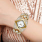 ⏳ Limited time 50% off! 💥Women's Retro Quartz Watch with Sparkling Rhinestones（The more you buy, the higher the discount）