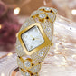 ⏳ Limited time 50% off! 💥Women's Retro Quartz Watch with Sparkling Rhinestones（The more you buy, the higher the discount）