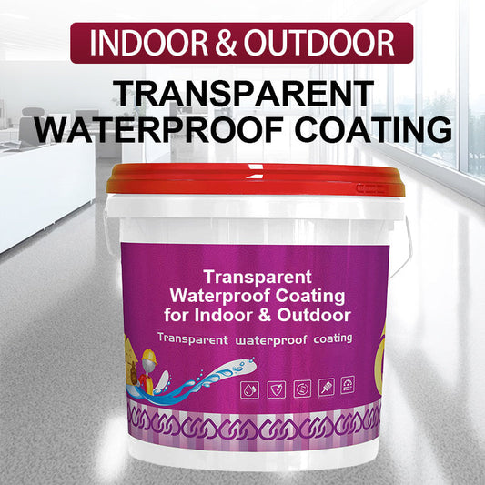 Transparent Waterproof Coating for Indoor & Outdoor