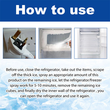 🔥Last Day Promotion 49% OFF - 🧊Fridge Freezer Defrosting Spray