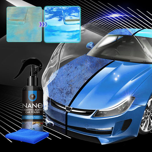 🎊 A towel is given away for free🎁Car Coating & Polish Renewal Spray