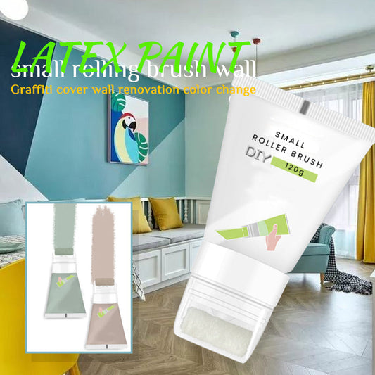 🔥Hot Sale 50% OFF🔥Graffiti Cover Wall Renovation Color Change Small Rolling Brush Wall Latex Paint