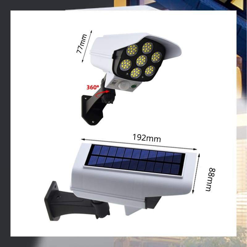 💥Camera-like Motion Sensor Solar Light