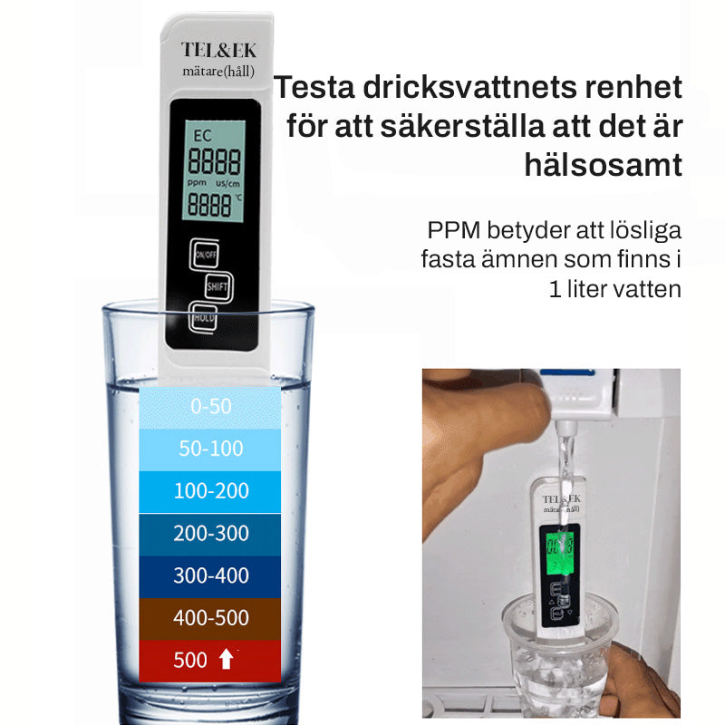 💧📊 Digital TDS Meter – Large LCD Screen, 3-Second Quick Measurement, Ready to Use Instantly 💯📦 Perfect for Drinking Water, Aquariums & Coffee | German Engineering, Durable & Reliable