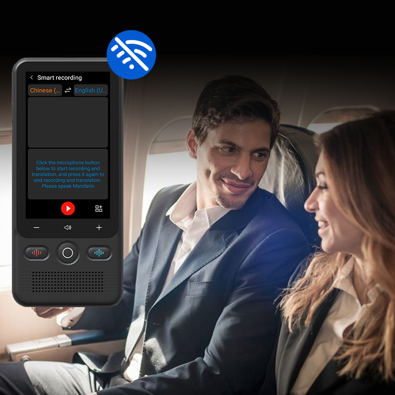 2-in-1 Portable Translation Device – Real-Time Voice & Camera Translation in 138 Languages, Offline Mode & 1400mAh Battery 🌍✈️
