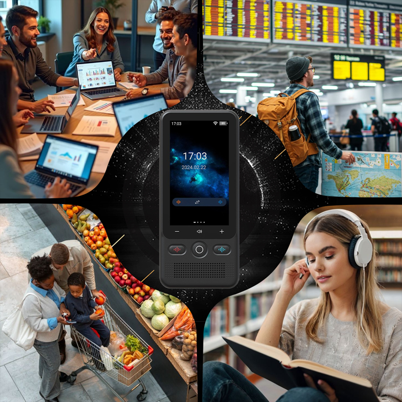 2-in-1 Portable Translation Device – Real-Time Voice & Camera Translation in 138 Languages, Offline Mode & 1400mAh Battery 🌍✈️