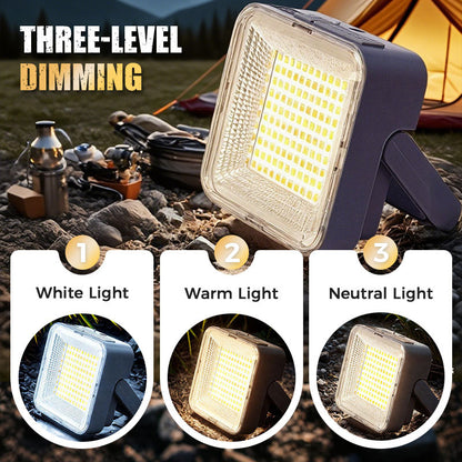 🏆Portable & Waterproof Solar-Powered Camping Light🌞🏕️