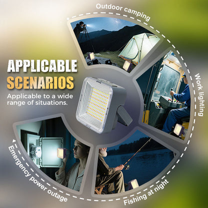 🏆Portable & Waterproof Solar-Powered Camping Light🌞🏕️