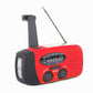 🔥50% OFF NOW! Solar emergency radio with power bank, hand crank & weather alert 📻☀️🔋✅