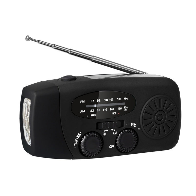 🔥50% OFF NOW! Solar emergency radio with power bank, hand crank & weather alert 📻☀️🔋✅