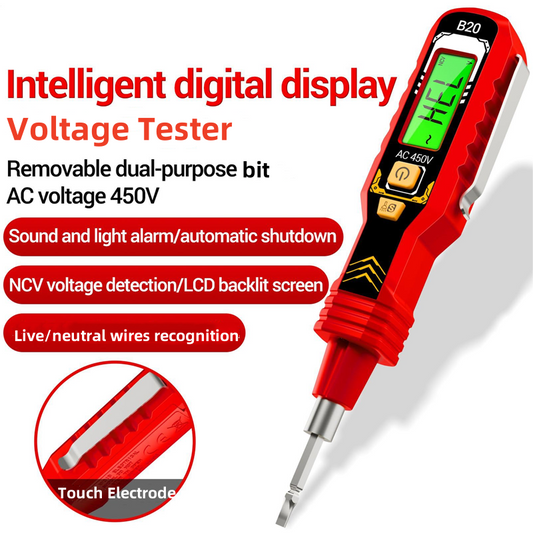 ⌛limited-time 50% off🔥Non-Contact Voltage Tester with LCD Display