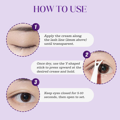 Long Lasting & Invisible Double Eyelid Styling Cream