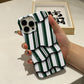 Irregular Stripe Filigree iPhone Creative Case