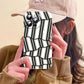 Irregular Stripe Filigree iPhone Creative Case
