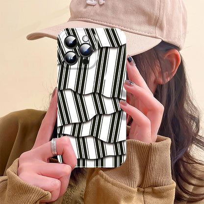 Irregular Stripe Filigree iPhone Creative Case