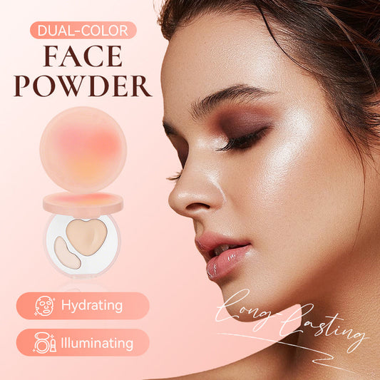 Long-Lasting Dual-Color Face Powder