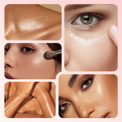 Long-Lasting Dual-Color Face Powder