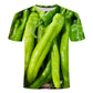 Spicy & Stylish Chili Print T-Shirt