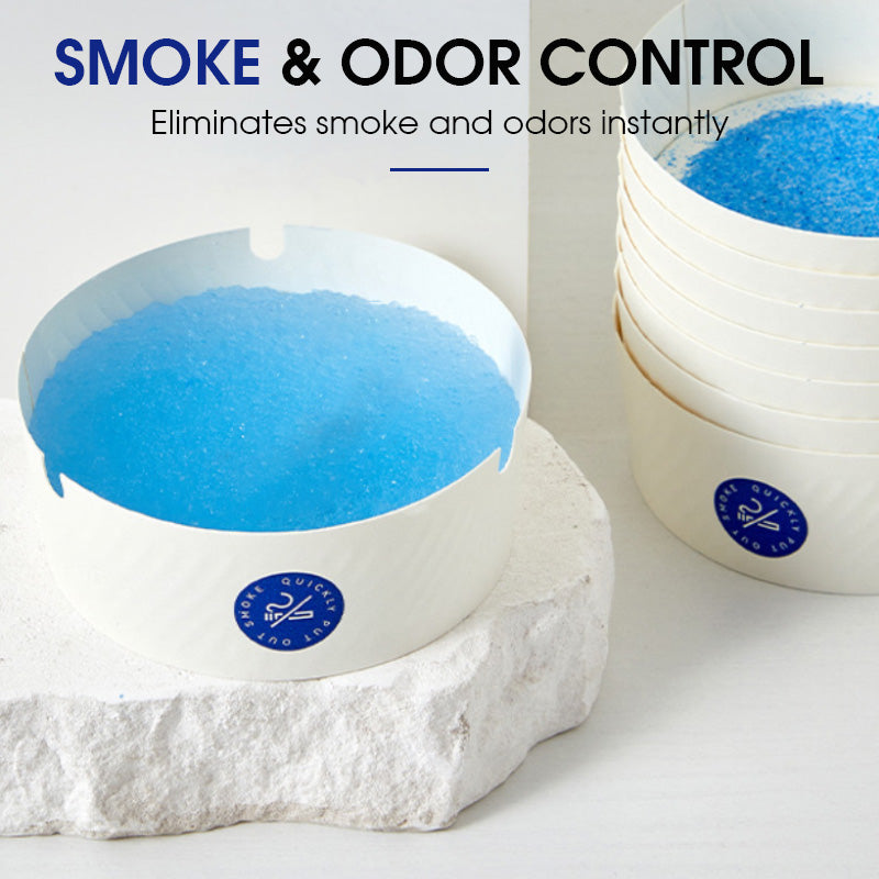 🔥Disposable Ashtrays with Ash Absorbing Gel🔥
