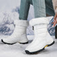 🔥 Women’s Non-Slip Warm Zipper Snow Boots