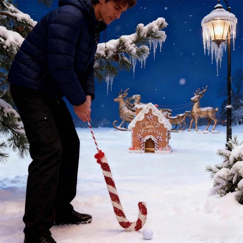 ✨🎁Big sale 49% OFF 🎅 Gingerbread Golf Game Set - Best Christmas Game