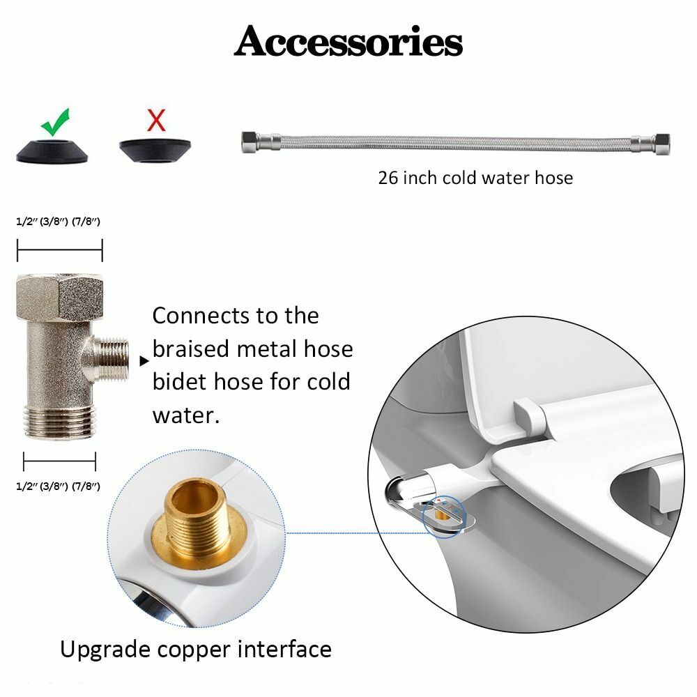 🚽 Hygiene Upgrade | Dual Nozzle Bidet Washer | Self-Cleaning & Easy Install 💦