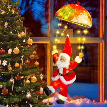 Christmas Santa Claus Parachute Light