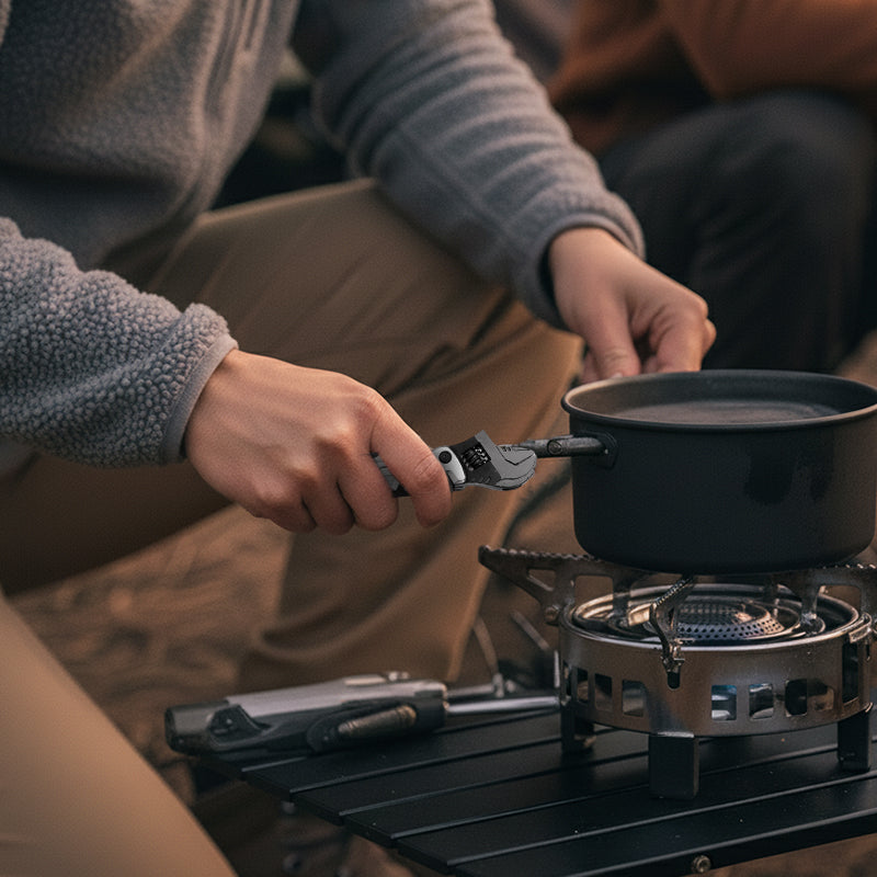 9-in-1 Compact Pocket Tool with Wrench