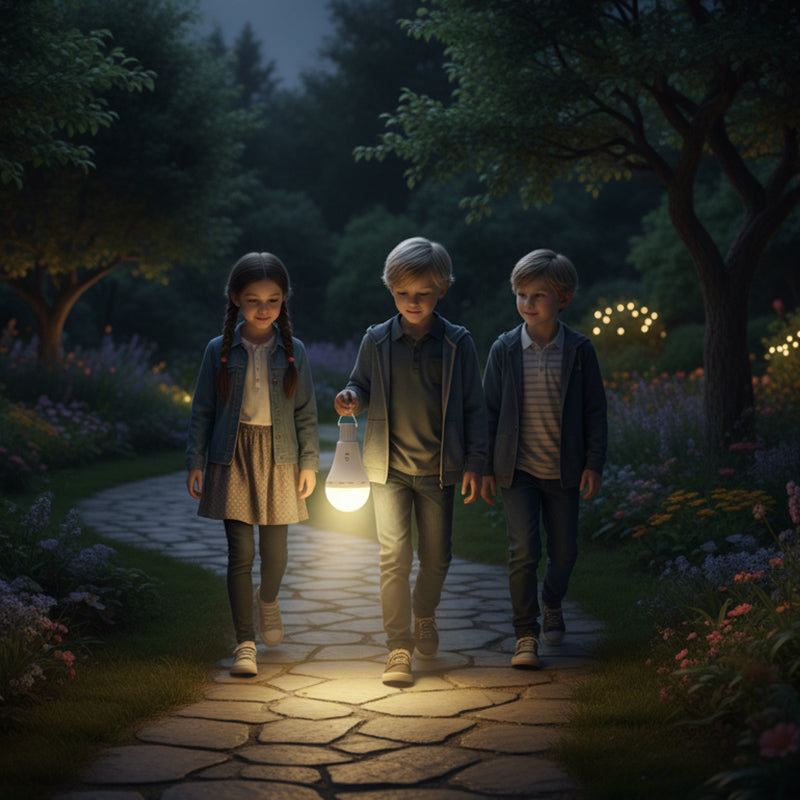 Portable Rechargeable LED Camping Light Bulb