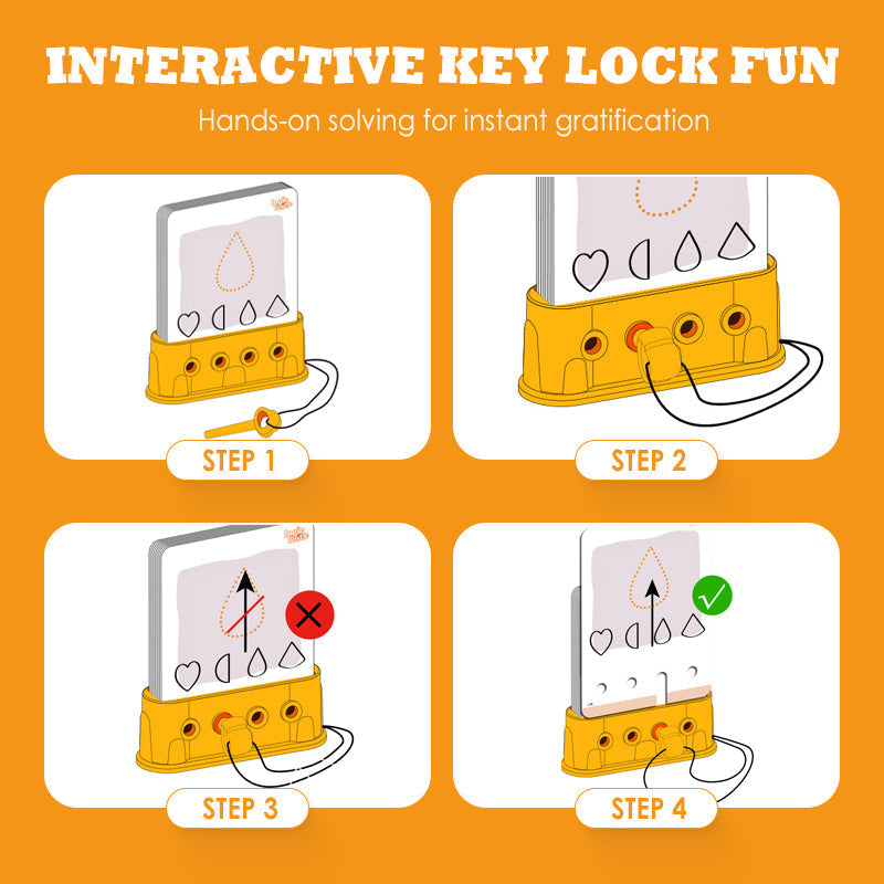 Brain-Boosting Logic Puzzle Toy Set for Kids