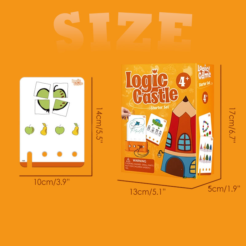 Brain-Boosting Logic Puzzle Toy Set for Kids