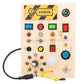 Wooden Busy Board Toys with LED Lights