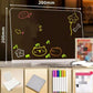 Erasable Light-Up Acrylic Drawing Board with Stand
